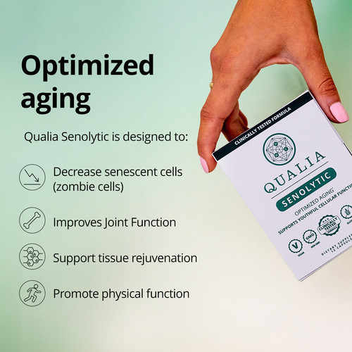 QUALIA Bestseller Bundle | Qualia Mind® 2.0 | Qualia NAD+ | Qualia Senolytic