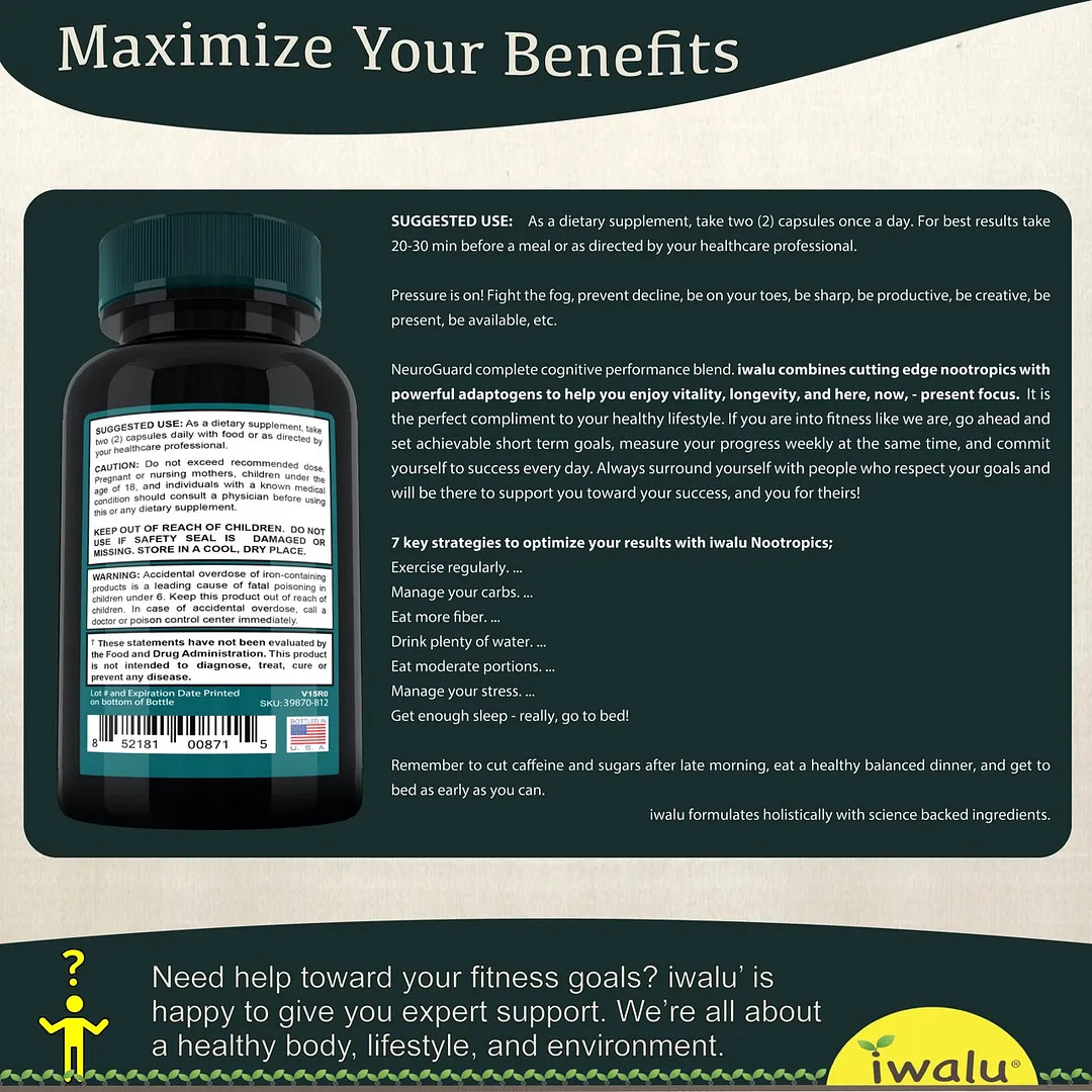 Ashwagandha Ksm 66 | Best Supplement Capsule Pill Men Women FREE SHIP