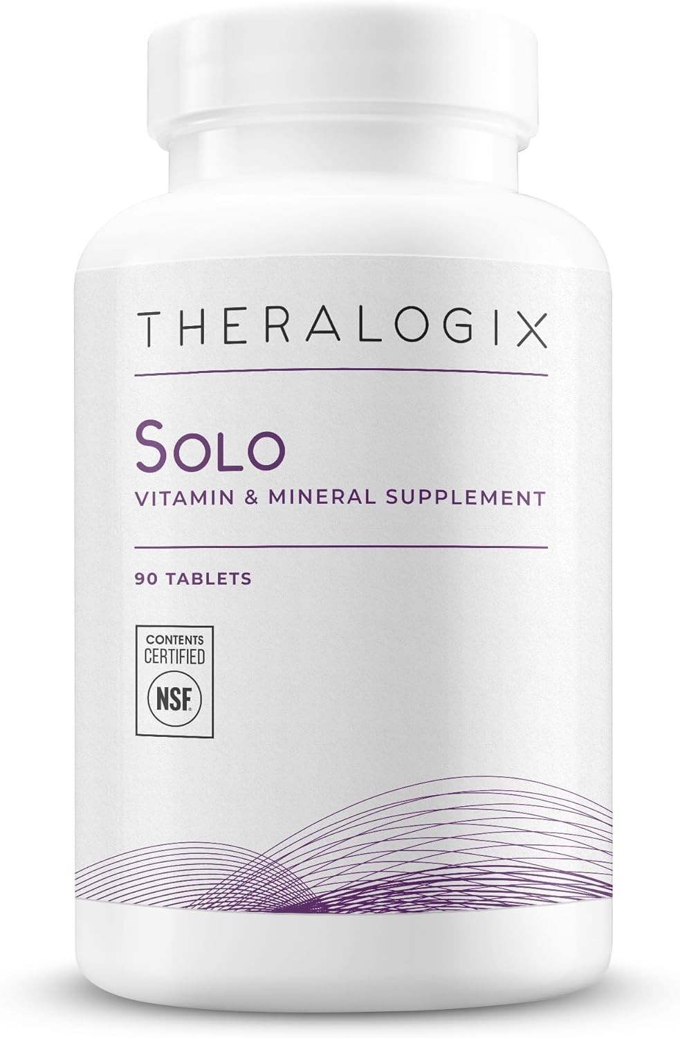 Theralogix Solo Multivitamin&Multimineral Supplement Without Iron – 90-Day Suppl