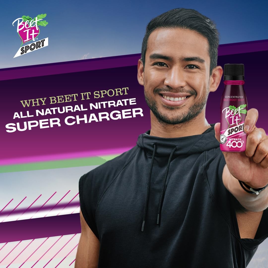 BEET IT Sport Pro-Elite Shot, 15 Shots, 400mg Dietary Beet Nitrates, Non-GMO …