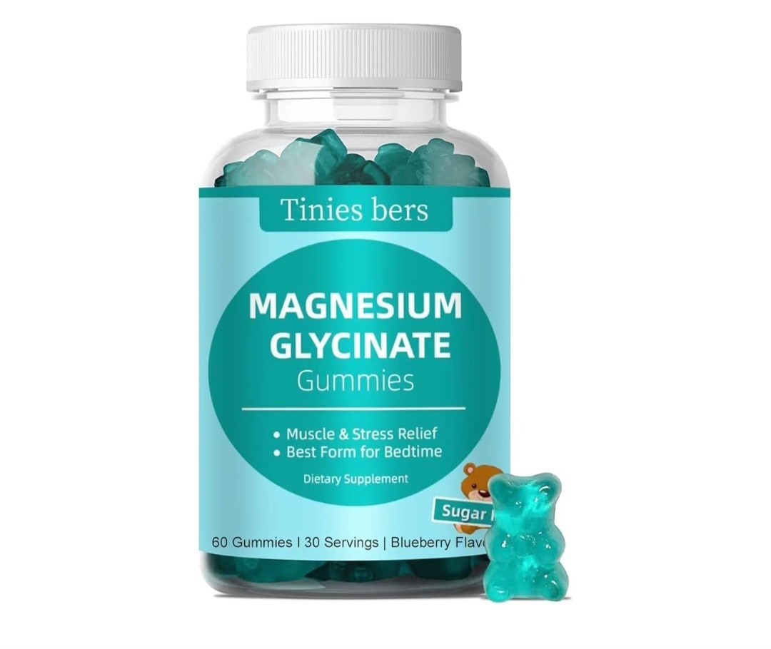 Magnesium Tinies Threonate bers Gummies 500mg 30ct Blueberry *EXP 3/27*