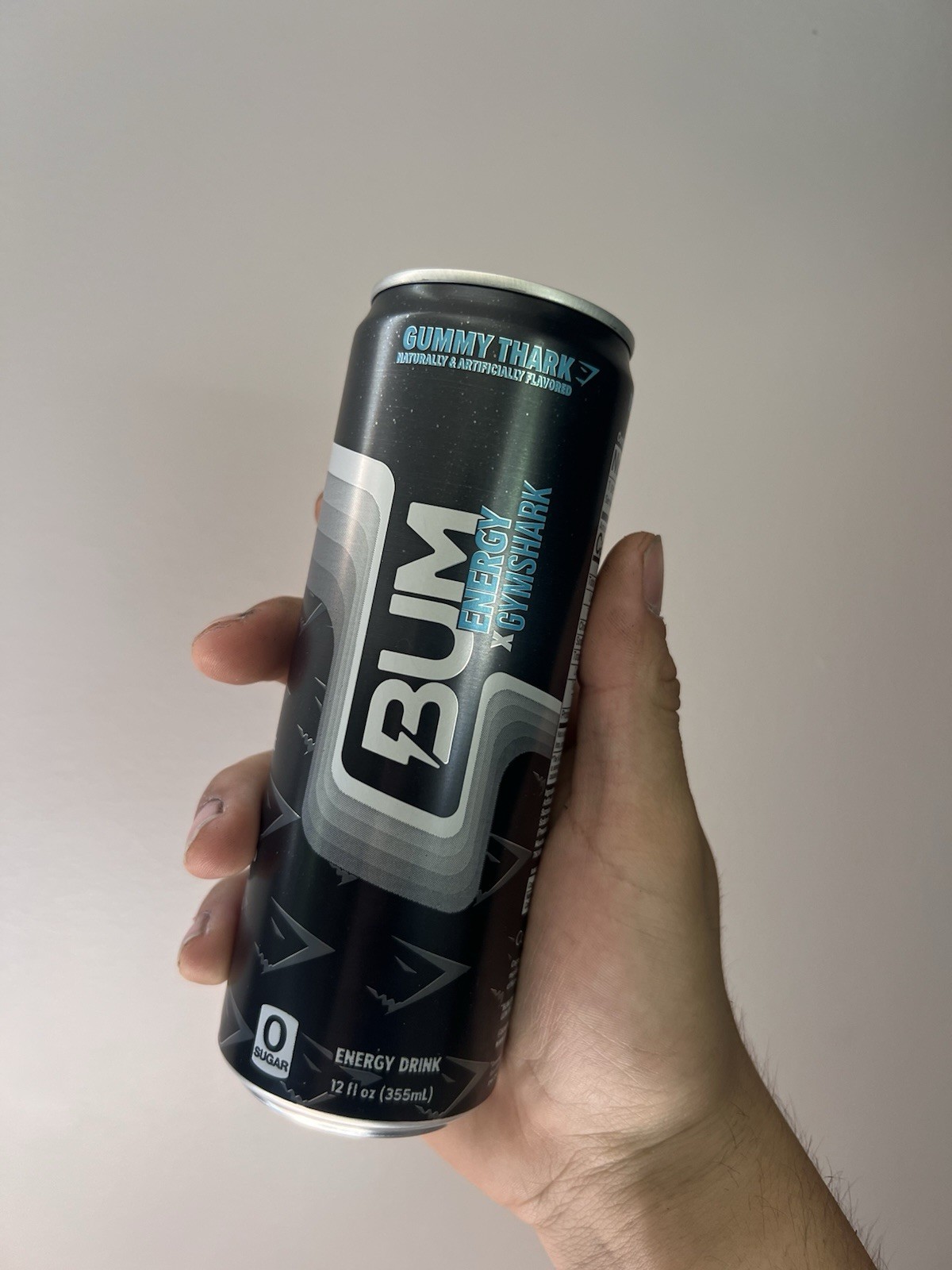 BUM Gummy Shark Energy Drink, Sugar-Free Liquid, 12 fl oz (355 mL)