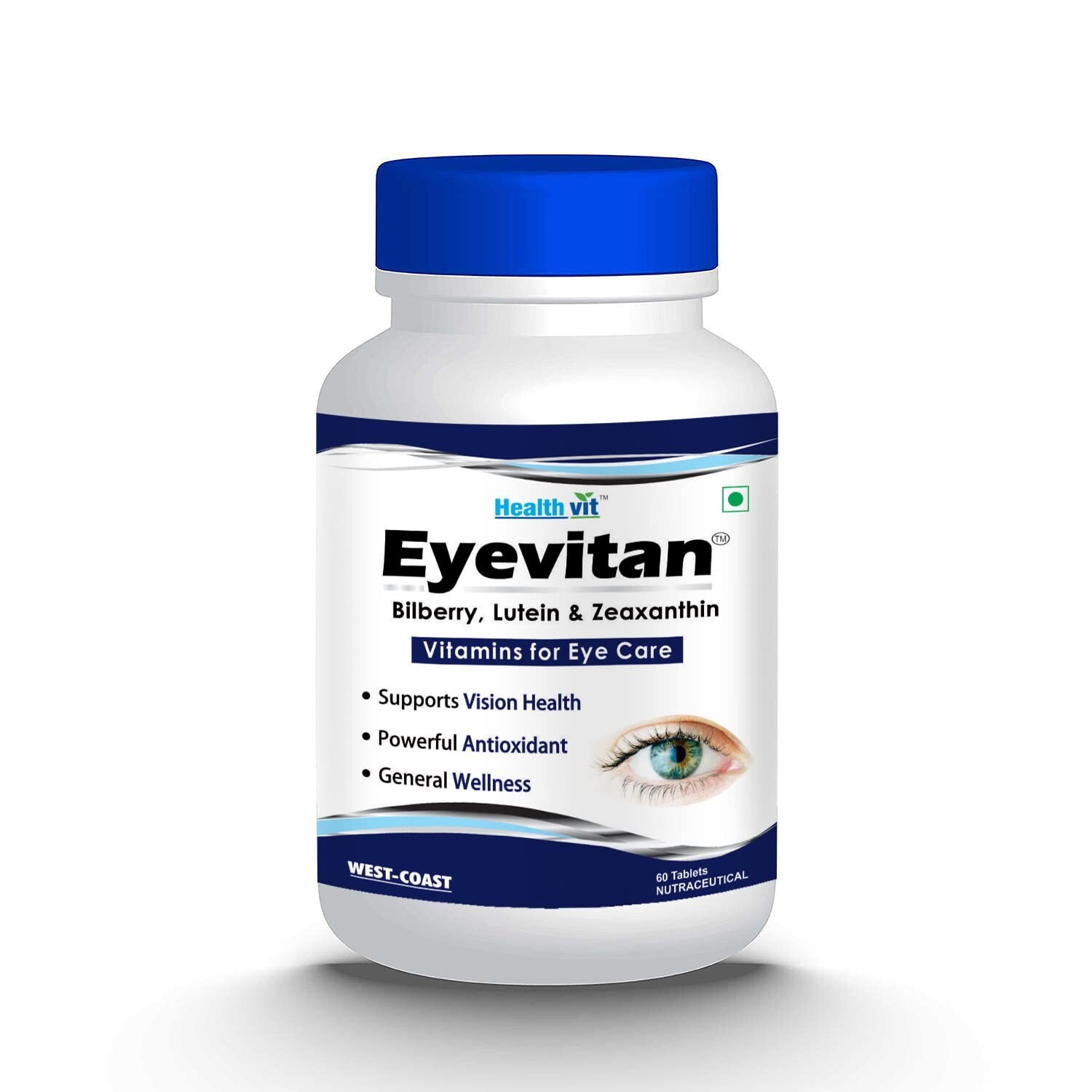 Healthvit Eyevitan | 20+ Vitamins for Eye Care 60 Tablet Long Expiry