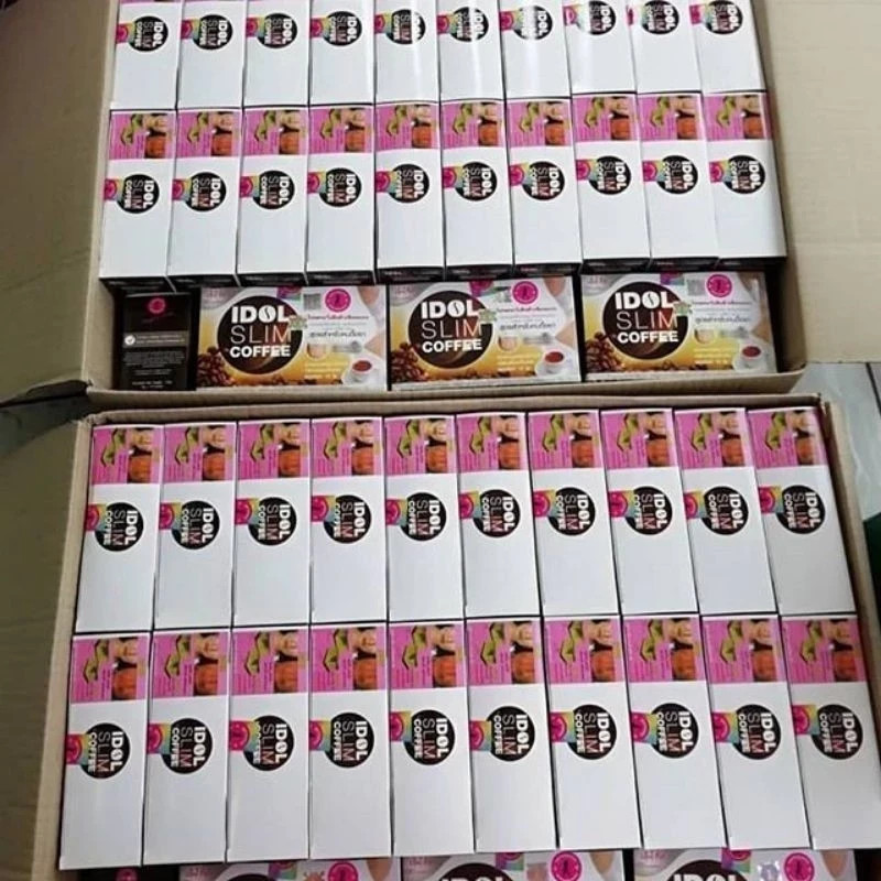 12 x Idol Slim Instant Coffee Fat Burn Block Diet Slimming Weight Loss Low Fat