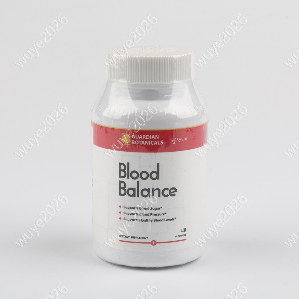 1-5 pcs Guardian Botanicals Blood Balance Dietary Supplement – 60 Capsules-US