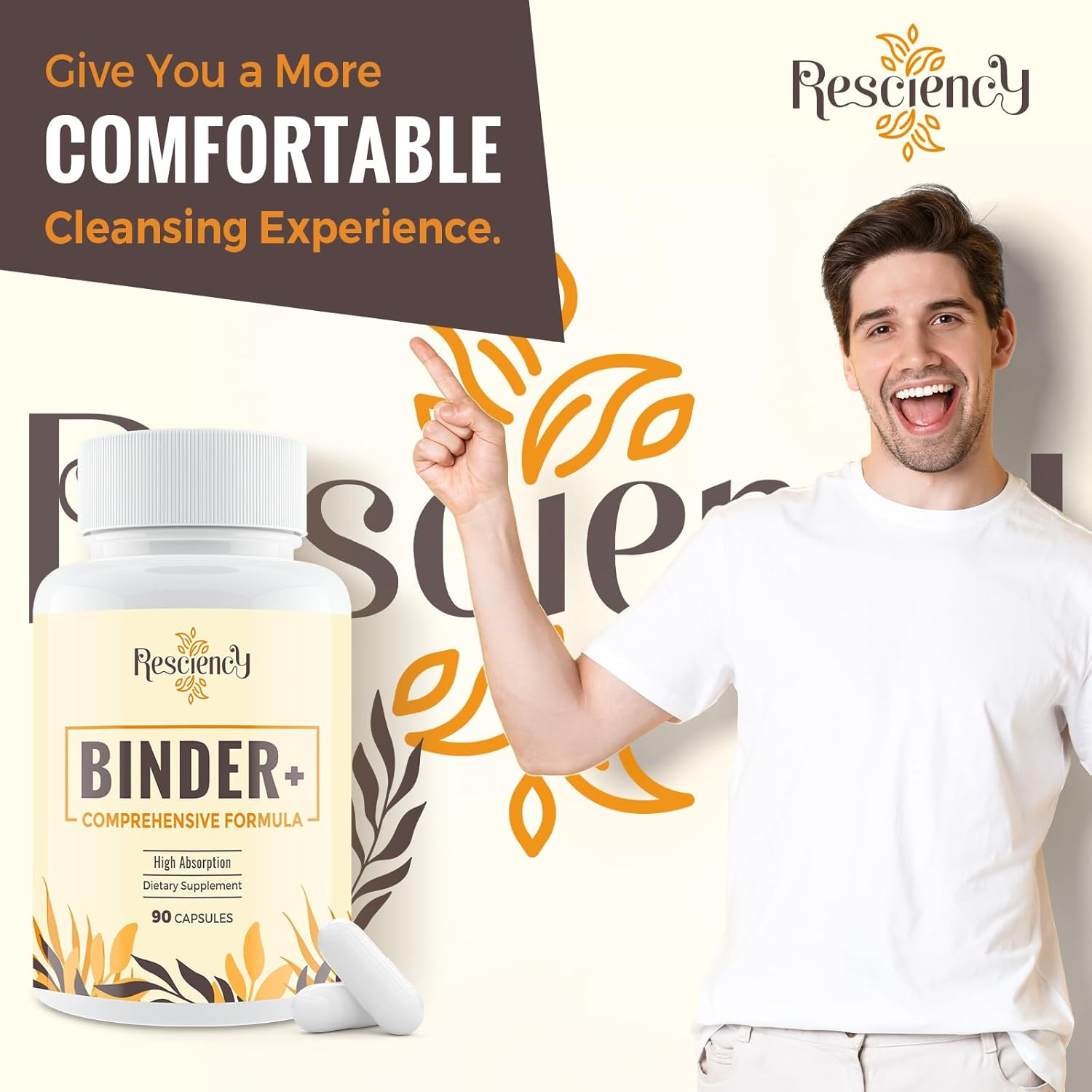 Detox Binder Supplement – Activated Charcoal, Zeolite, Bentonite Clay, Milk This