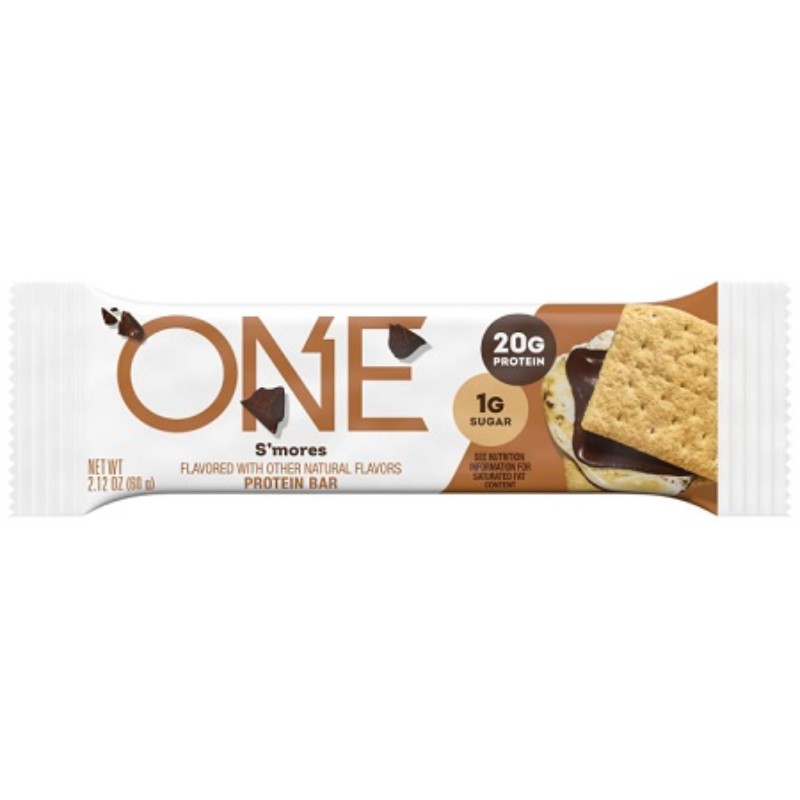3x One Protein Bar S’mores Snack Health Nutrition Gluten Free Bulk Lot 2.12oz