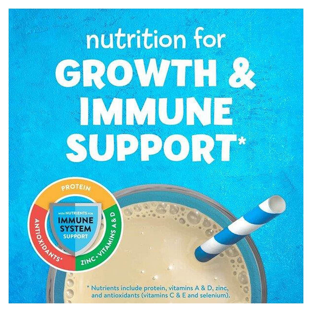 PediaSure Grow & Gain with Immune Support, Kids Protein Shake, 27 Vitamins and