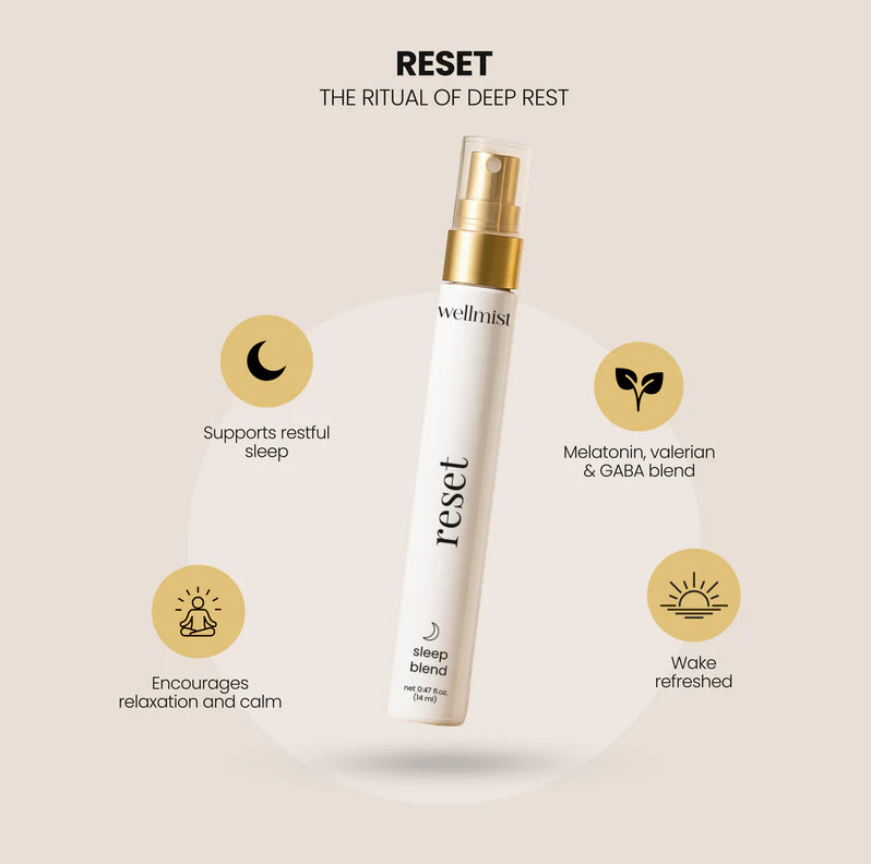 Wellmist The Ritual Collection Supplement Sprays Balance Focus Renew