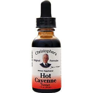 Christopher’s Original Formulas Hot Cayenne Liquid Extract (200,000 H.U.)