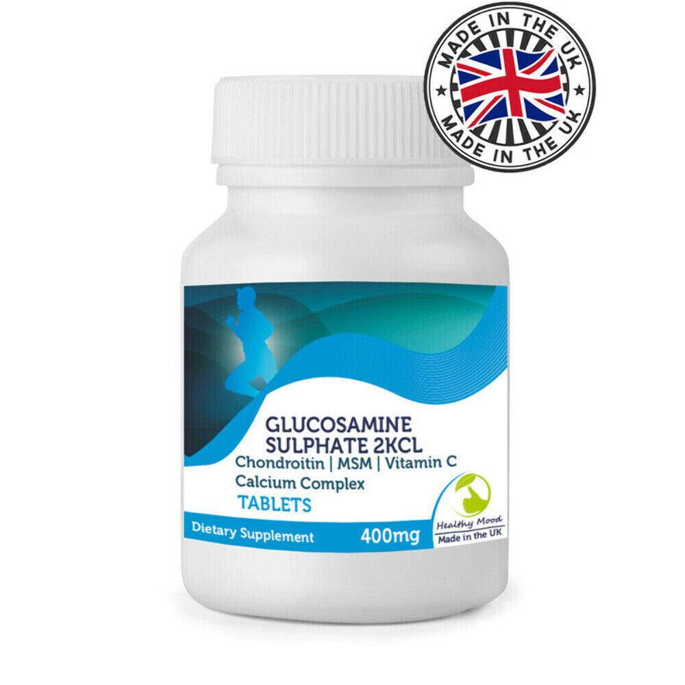 Glucosamine Sulfate 2KCl Chondroitin MSM Tablets Bottle x 120