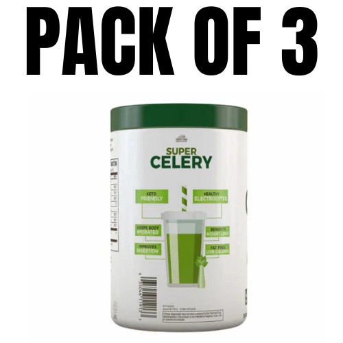 Super Celery Powder – Unflavored – 11.3 oz (Pack of 3)
