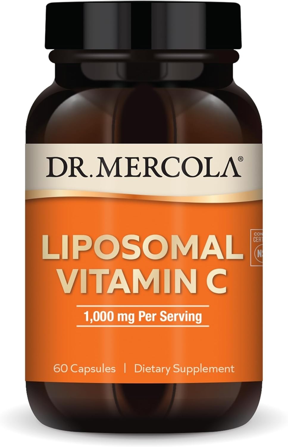 Dr. Mercola Liposomal Vitamin C – Brain, Heart, Eye & Immune Support – Provides