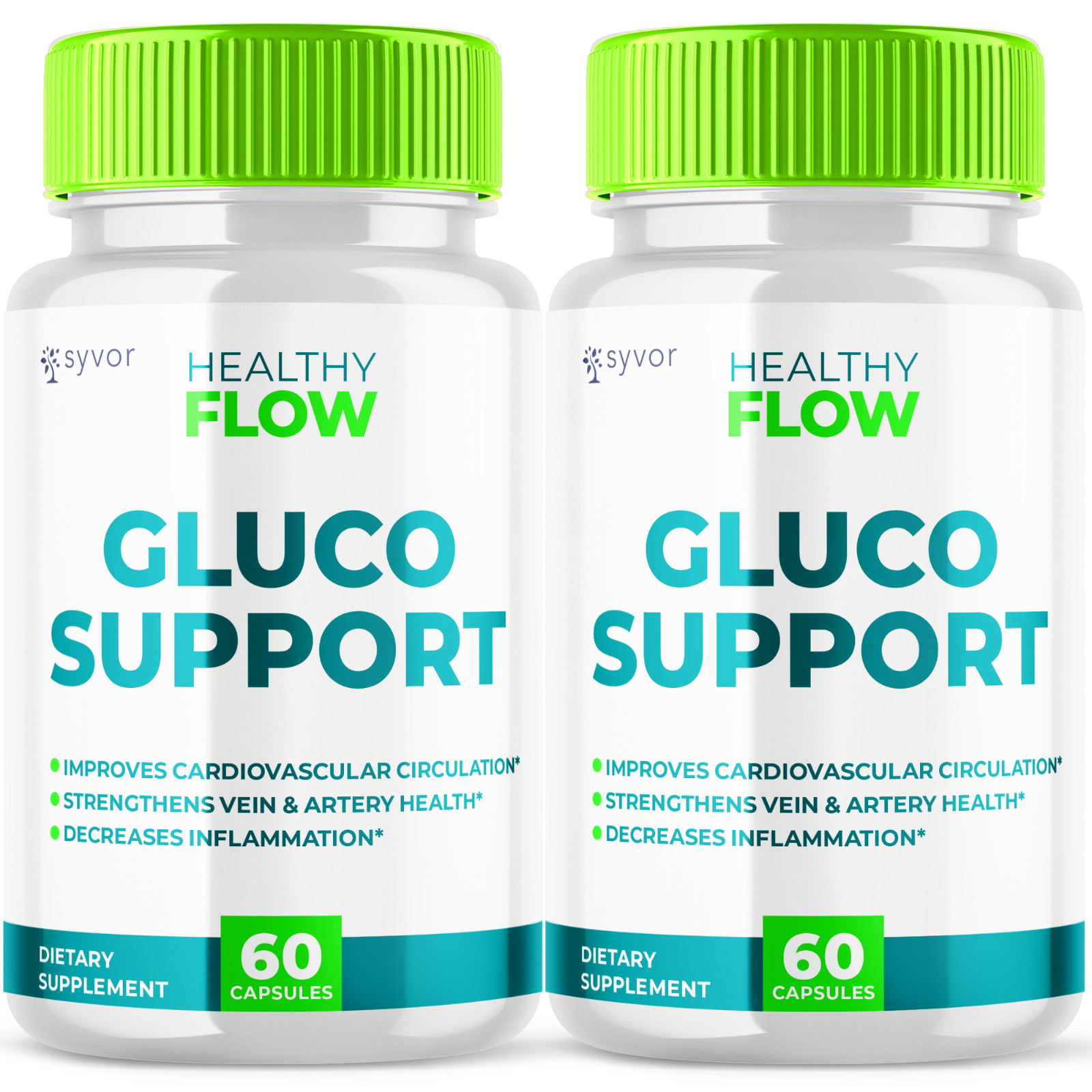 (2 Pack) Healthy Flow Blood Advanced, HealthyFlow Support Supplement 120 Capsule
