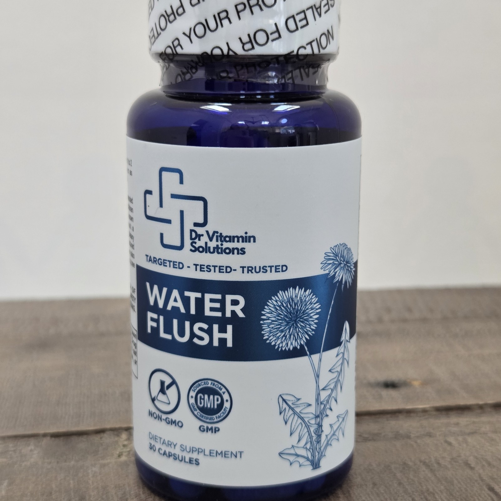 Dr. Vitamin Water Flush Pills Relief For Retention Weight Loss Detox Herbal