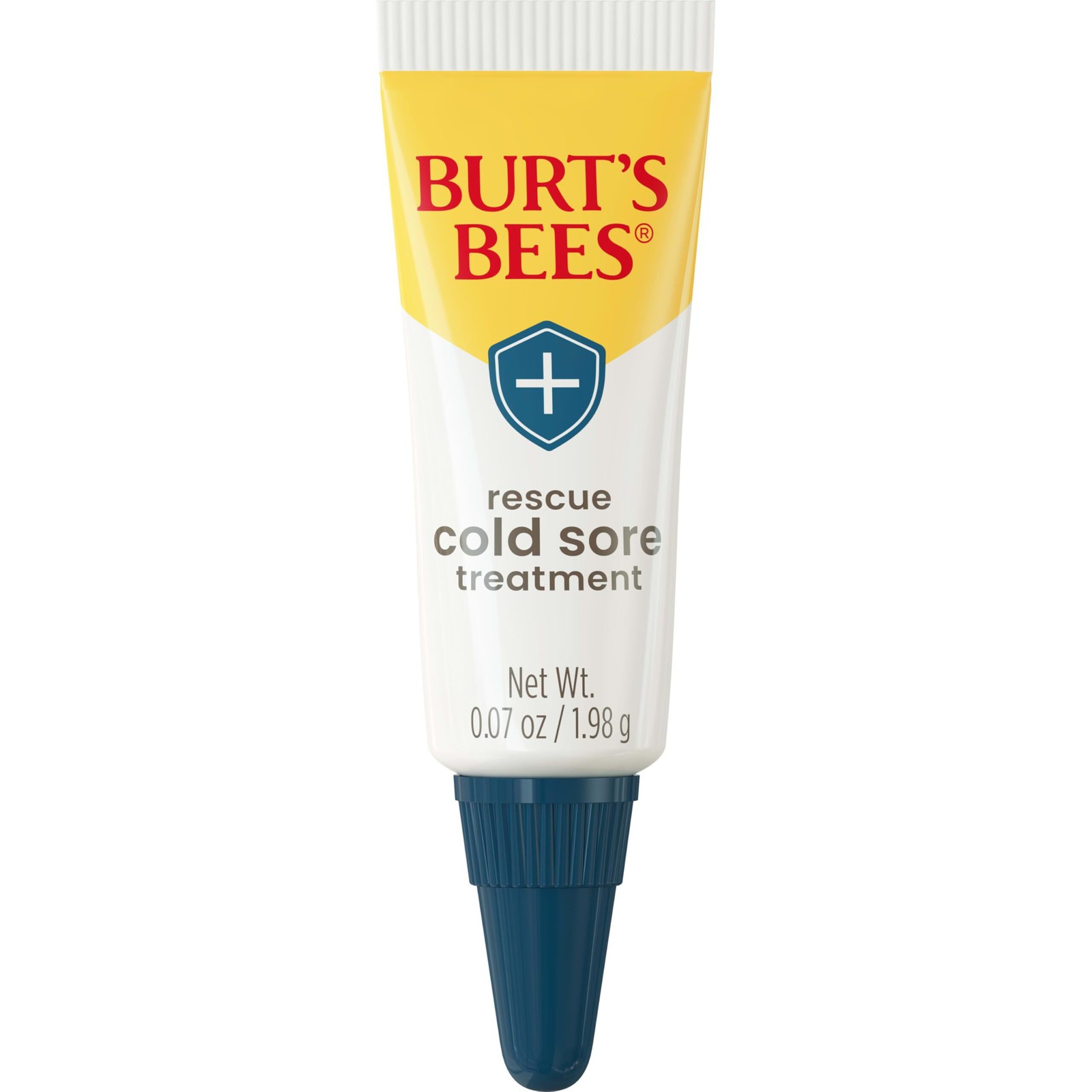 2x Burt’s Bees Cold Sore Treatment, w/Rhubarb and Sage Complex 1 Tube, 0.07 oz.