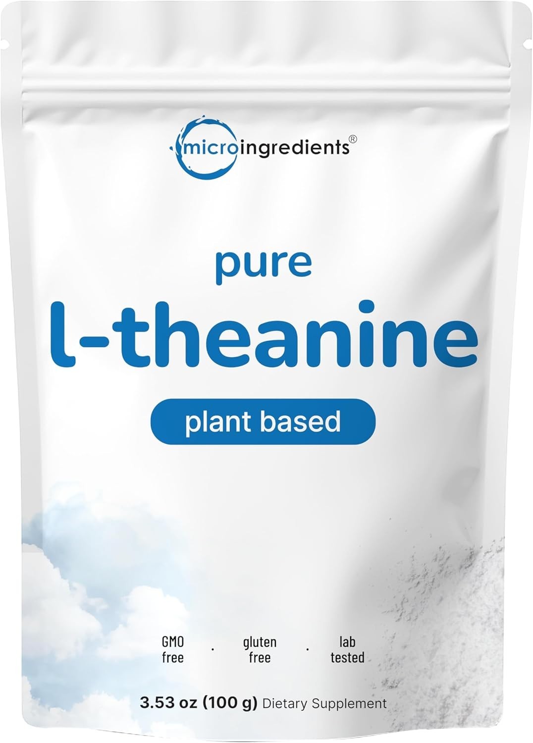 Pure L-Theanine Powder, 100g – and Filler-Free for -Round Relaxation