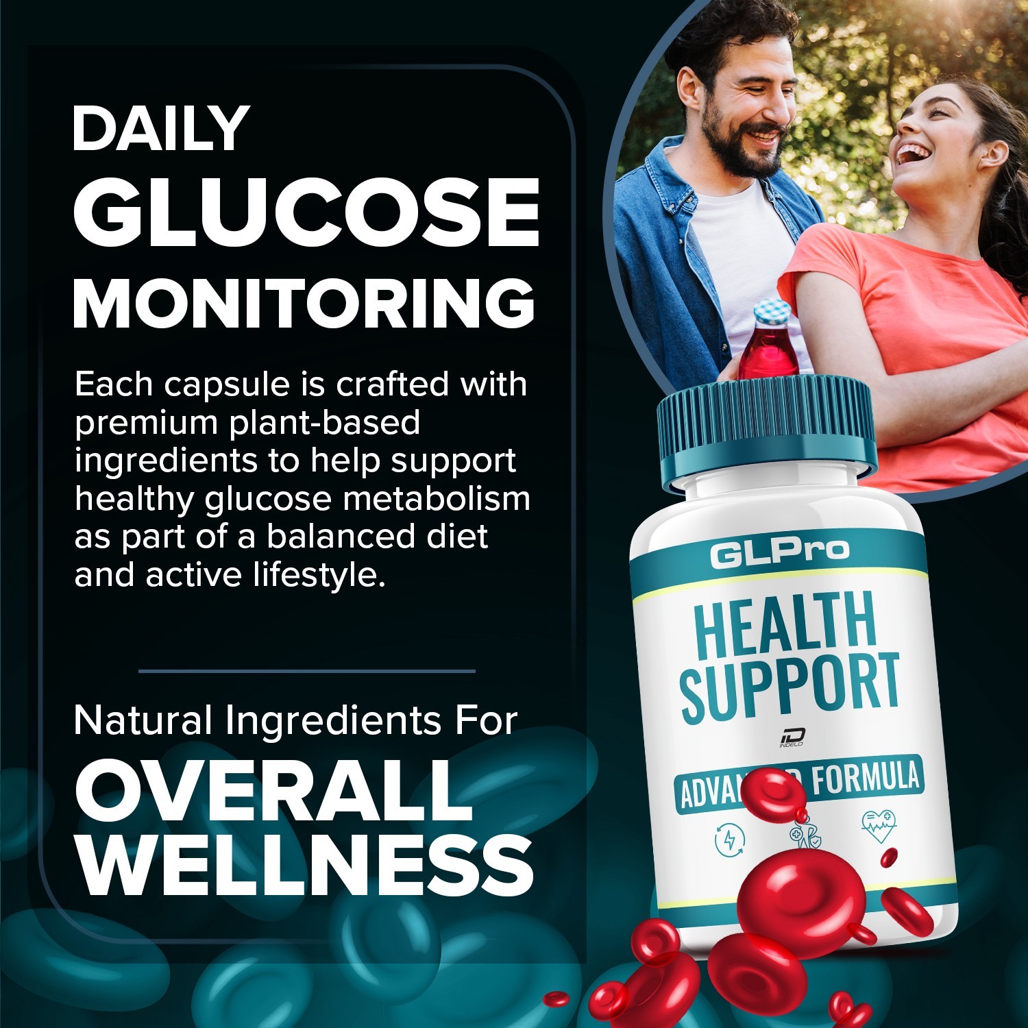 (5 Pack) GLPro Capsules – GL Pro Natural Blend Advanced Formula Glycogen Support