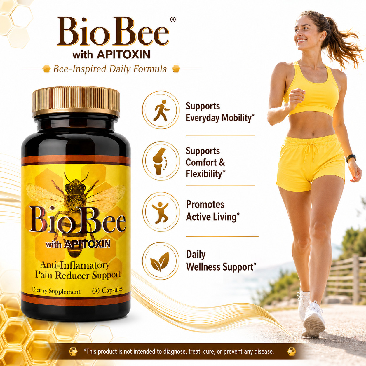 BIOBEE 3 anti-inflamatory Extracts Arthritis support abeemed dolor bee