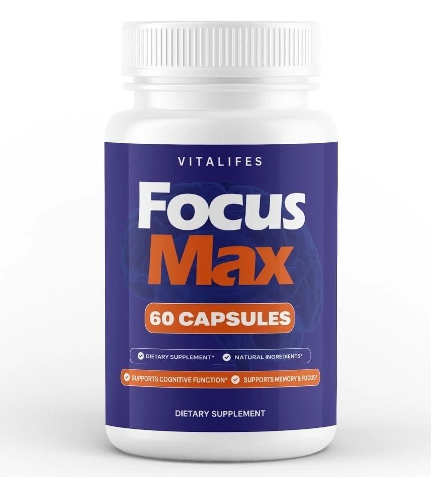 (5 Pack) Focus Max Pills Nootropic Natural Brain Supplement FocusMax 60 Capsules