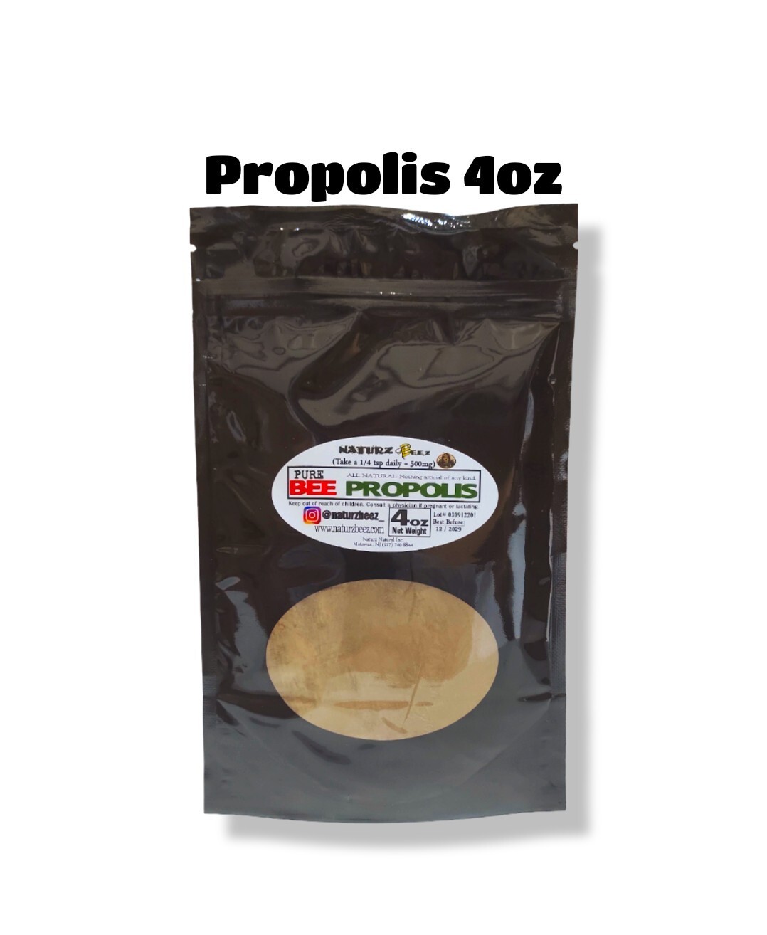 PROPOLIS 4oz 100% PURE BEE PROPOLIS AntiViral Virus AntiBacterial Immune Support