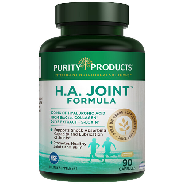 Purity Products HA Joint Formula 90 Caps Quercetin/Olive/Hyaluronic Acid