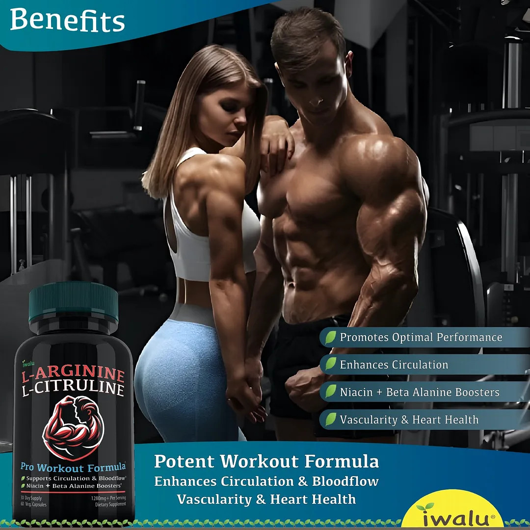 L Arginine 5000 Mg | Best Supplement Capsule Pill Men Women FREE SHIP