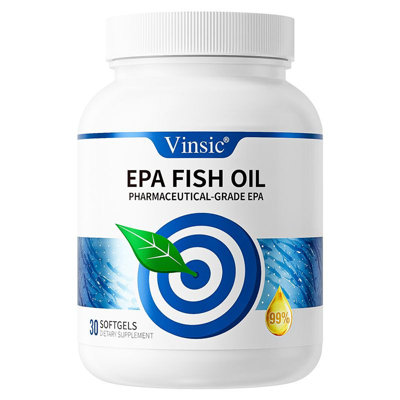 Vinsic EPA: 99% Pure & IFOS Certified, Fish Oil from Switzerland, 30 Capsules