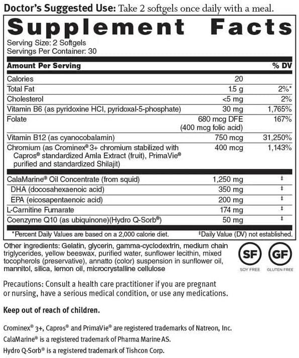 Dr. Sinatra Omega Q Plus– Omega-3 and CoQ10 Supplement Delivers Everyday Heart