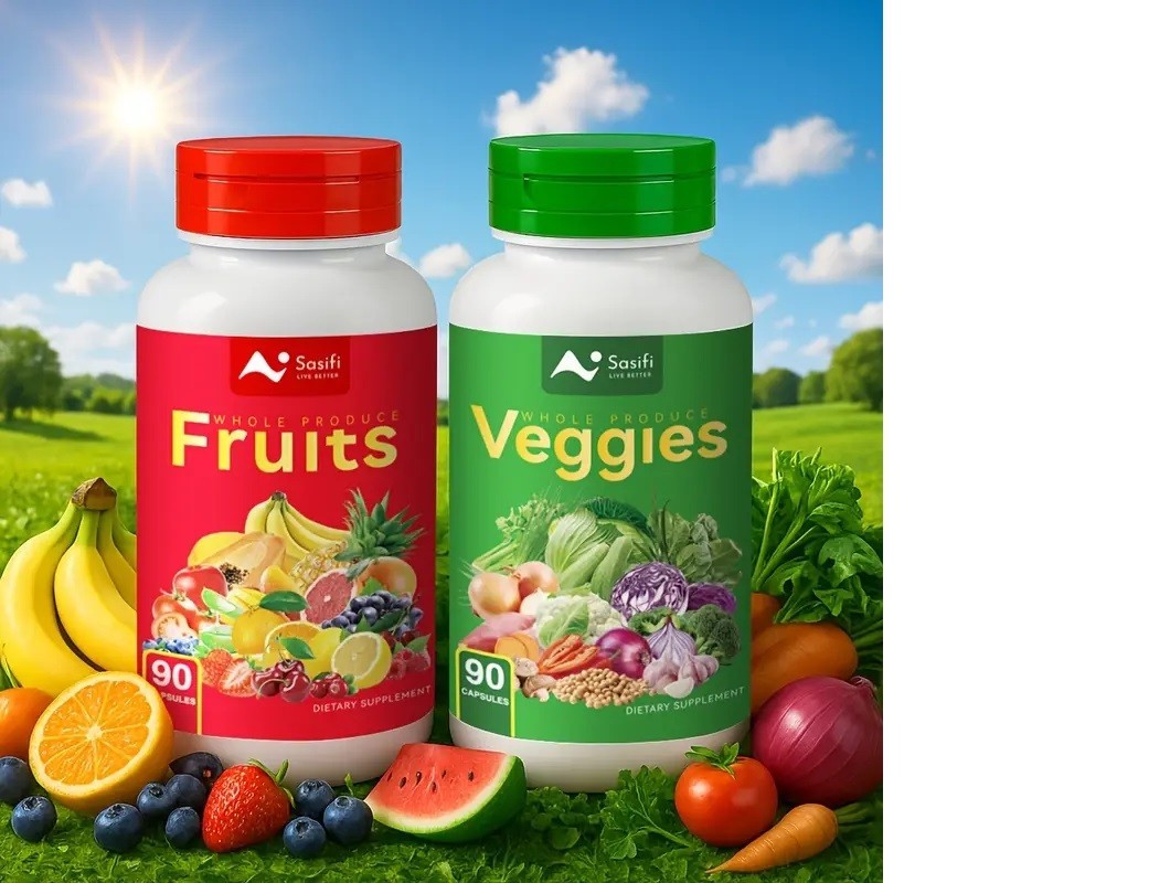 Fruit and Veggies Supplement Ingredients Natural – Complete Set – T031=