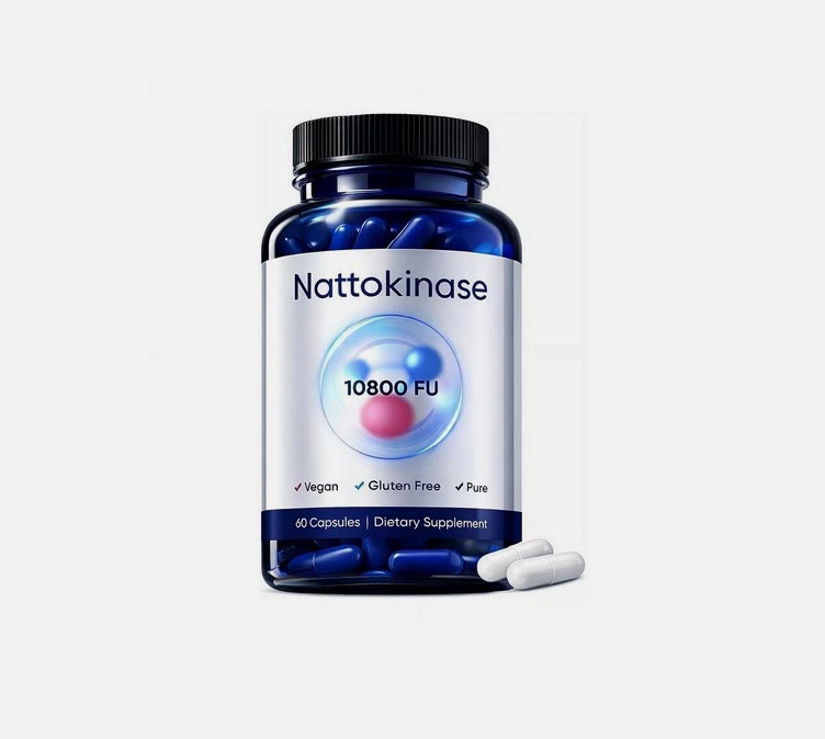 1-3 pack Nattokinase 10800 FU Vegan Gluten Free Heart Assistance Supplement