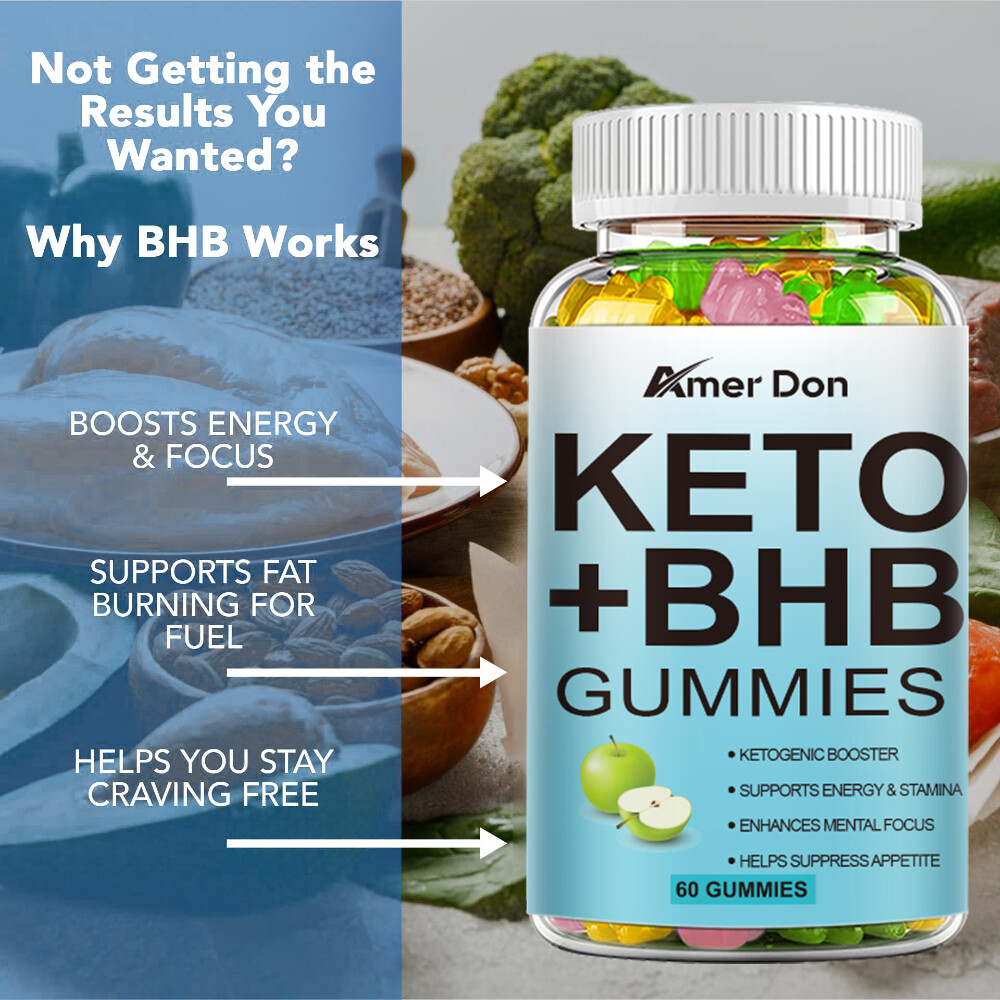 Keto BHB ACV Gummies Best Weight Loss Fat Burner Carb Blocker Diet Pills