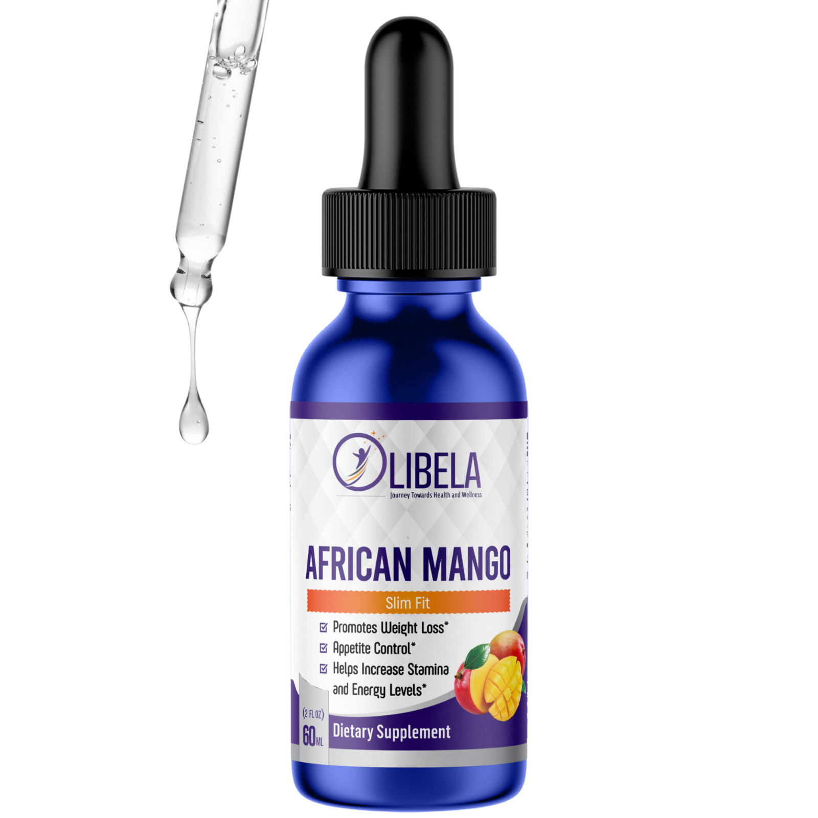 African Mango Fat Burn – Weight Loss Drops, Appetite Suppressant, Detox, Cleanse