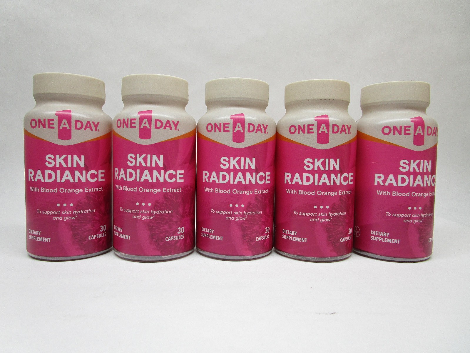 5 One A Day Skin Radiance Dietary Supplement -30 Capsules Bottle – Exp 03/2026