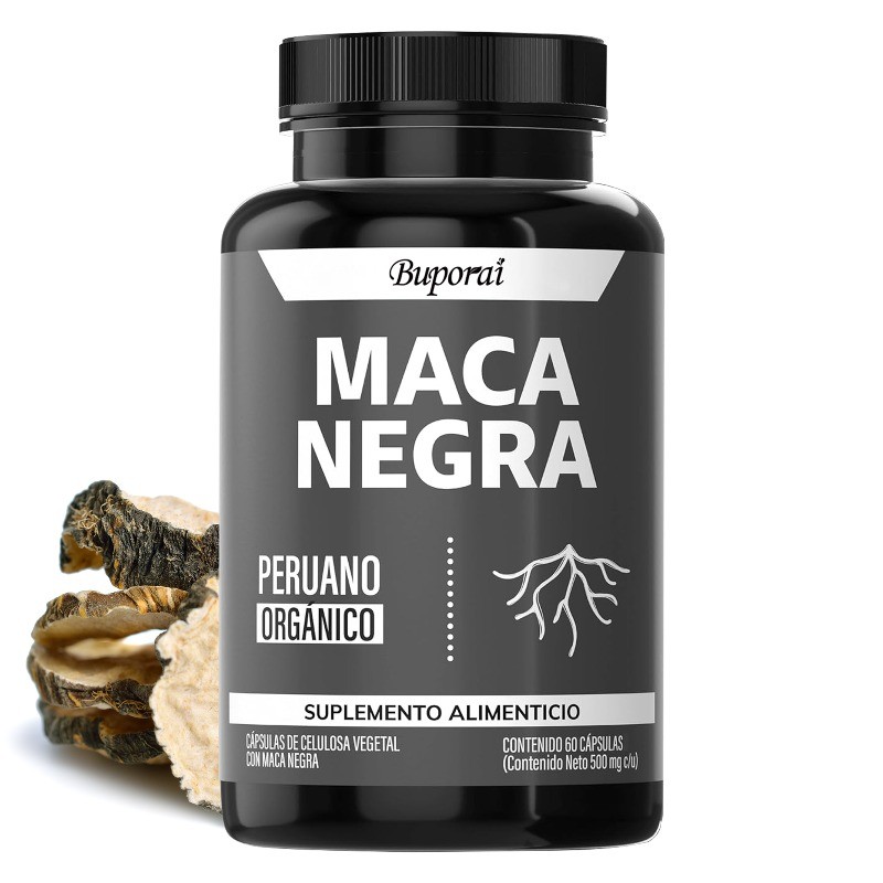 Black Maca 60pcs, Regulate Mood, Super Absorption, Improve Athletic Performance