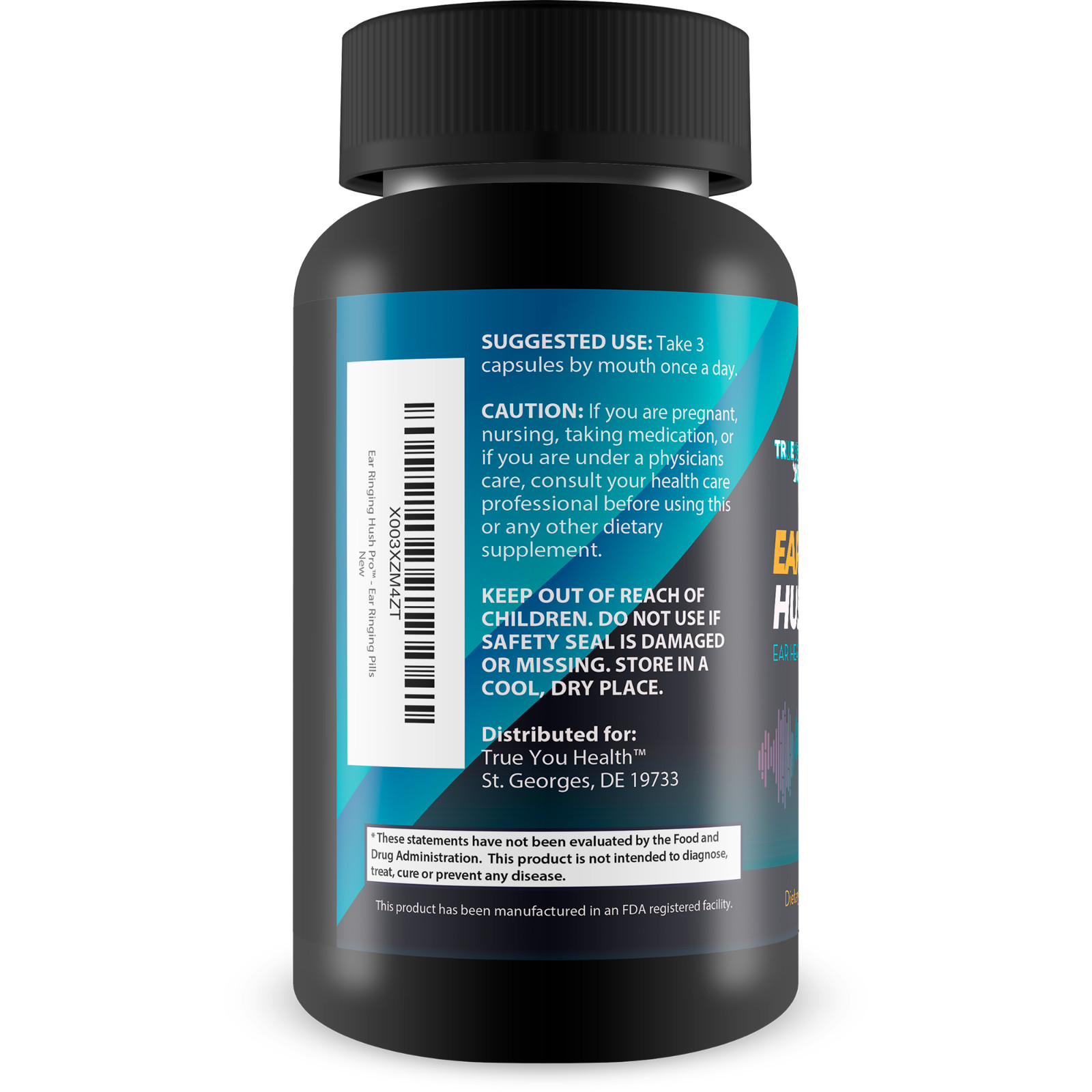 Ear Ringing Hush Pro – Tinnitus Relief for Ringing Ears – Hearing Support