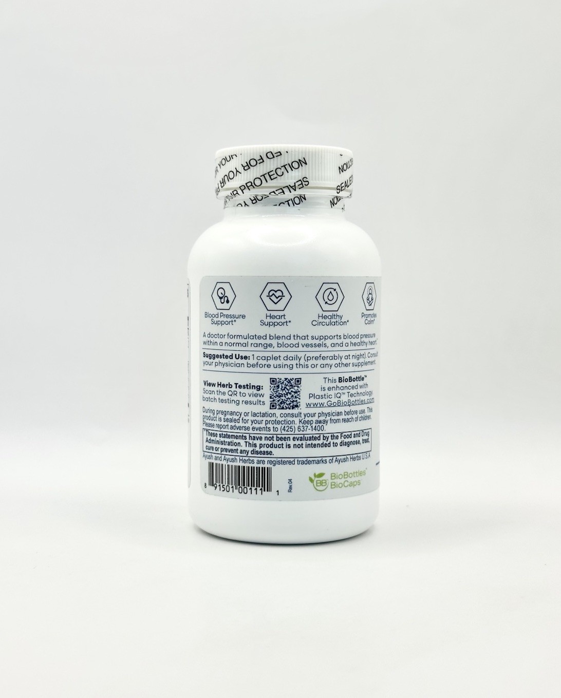 Carditone Ayush Herbs (60 Caplets) Healthy Blood Pressure Support