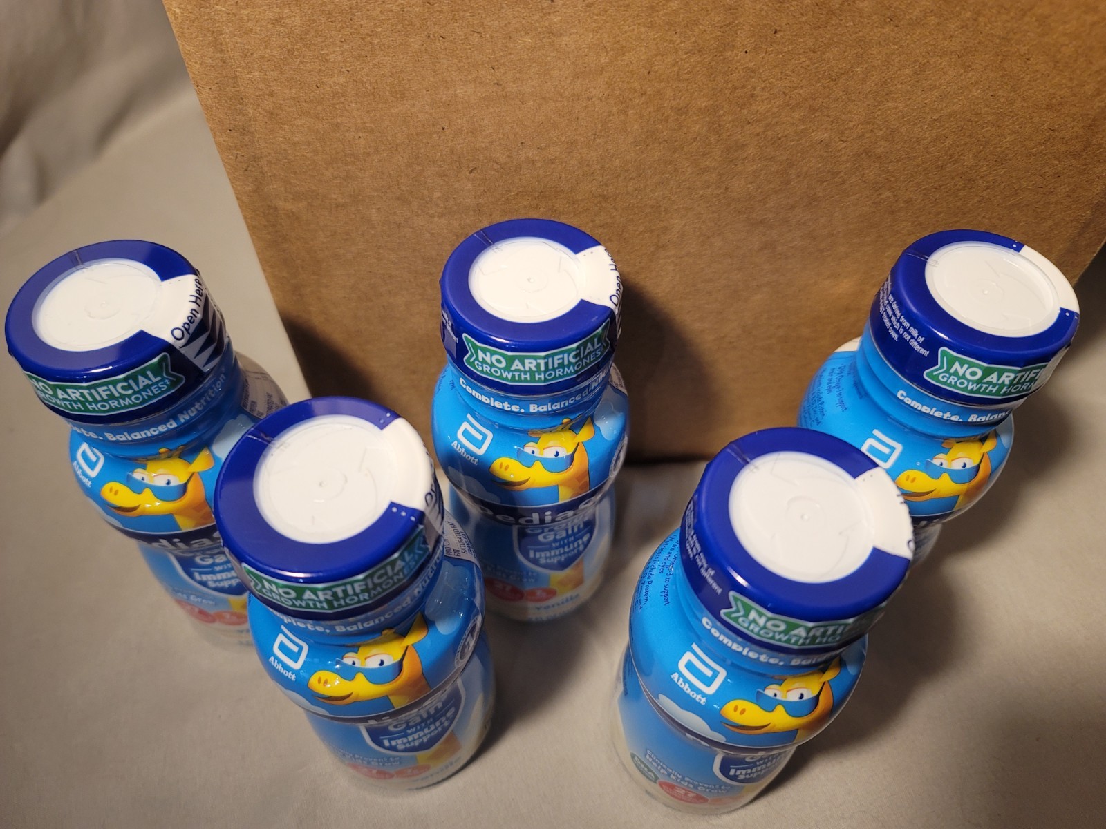 PediaSure Grow & Gain Pediatric Shake with Immune Support Vanilla 8 oz X 24 Kids