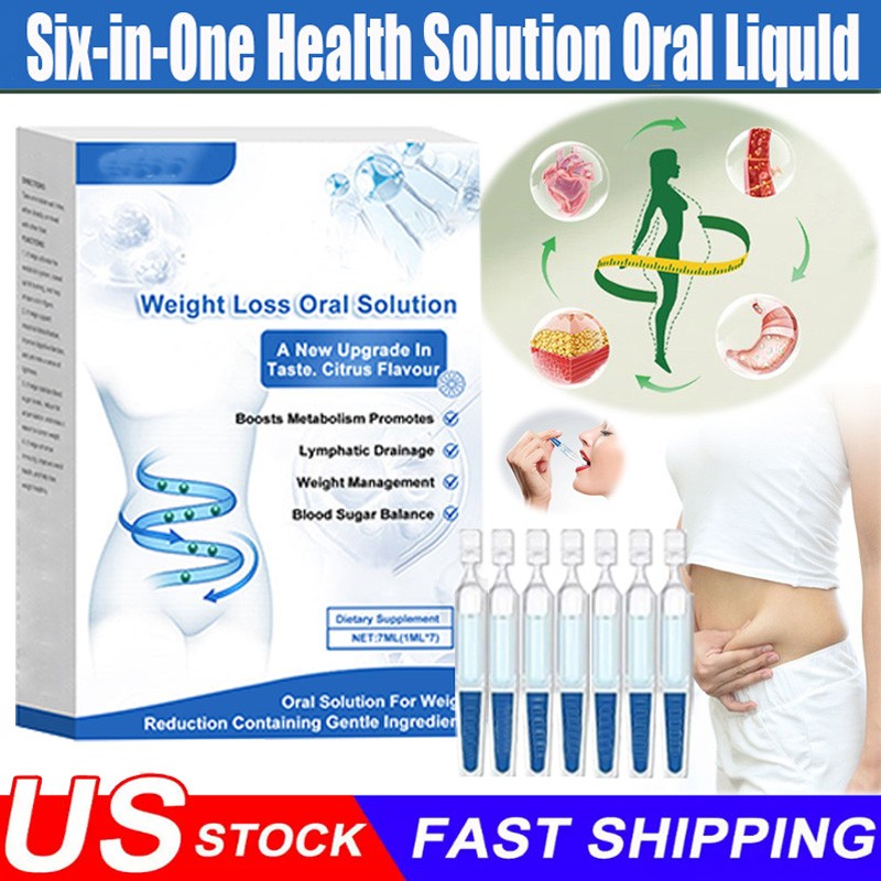 7~35PCS Weight Loss Oral Drops for Intestinal Slimming Boosting Metabolism Hot