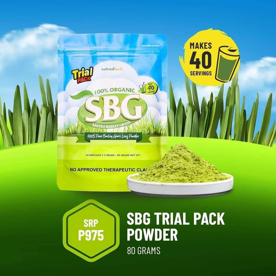 Barley Grass Powder in Trial Pack, 80grams, 100% Pure and Organic