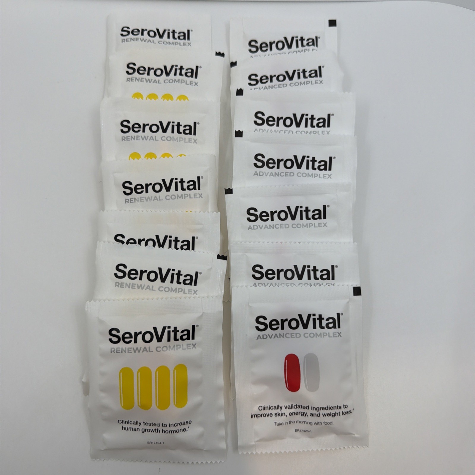 SeroVital Advanced 7 Day Trial Pack Morning And Evening Packets 7 Day Supply New