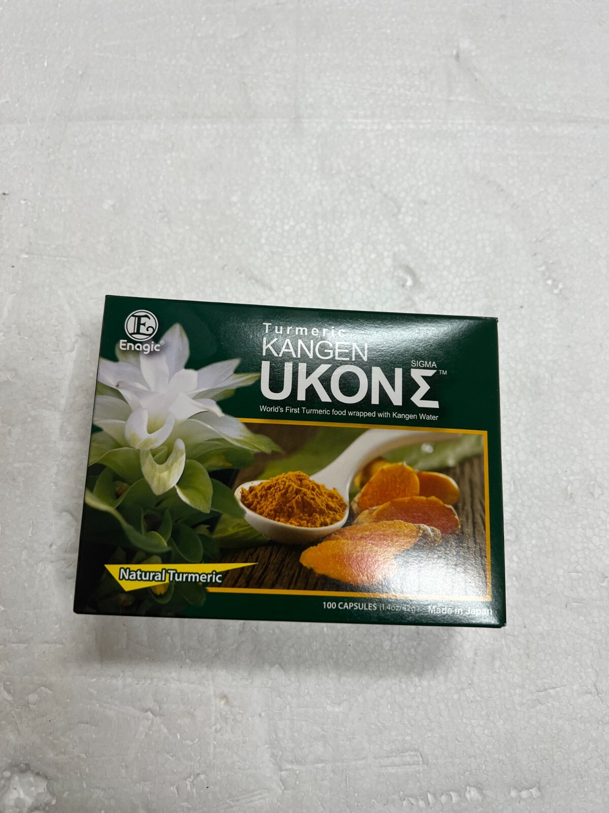 Enagic Turmeric Kangen Ukon Organic Multivitamins Vegeterian Capsules – 100…