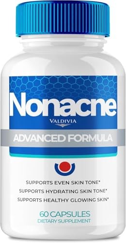 Nonacne Clear Skin Support Supplement Capsules Zinc Acne 1 Pack 60Ct