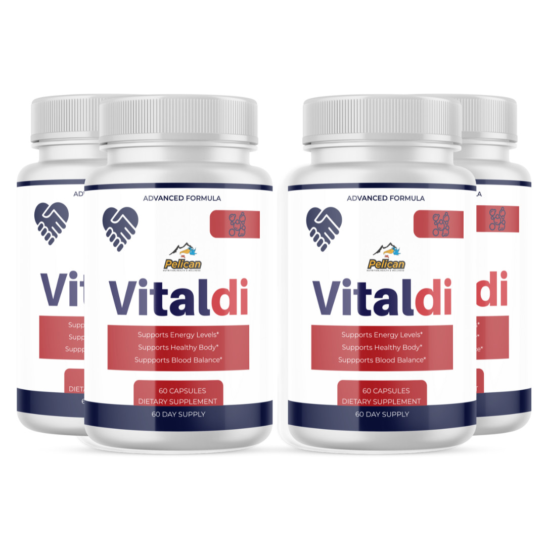 Vitaldi- Blood Support- 4 Bottles- 240 Capsules