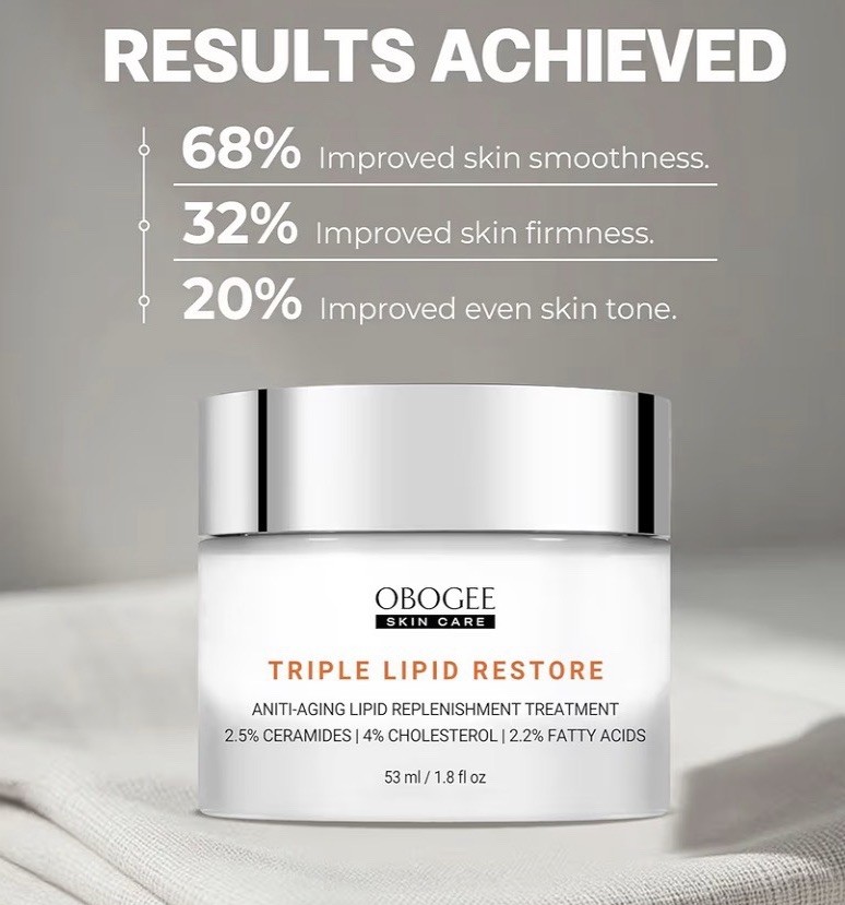 NEW IN BOX OBOGEE TRIPLE LIPID RESTORE 1.8 OUNCE