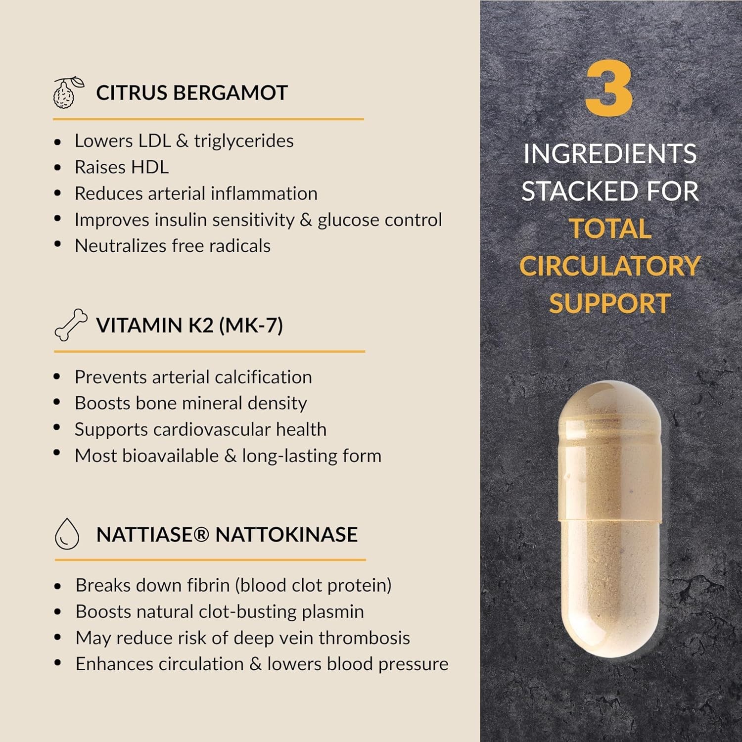 CleanForm Nutrition Pure Blood – Advanced Circulatory Support – 120 capsules