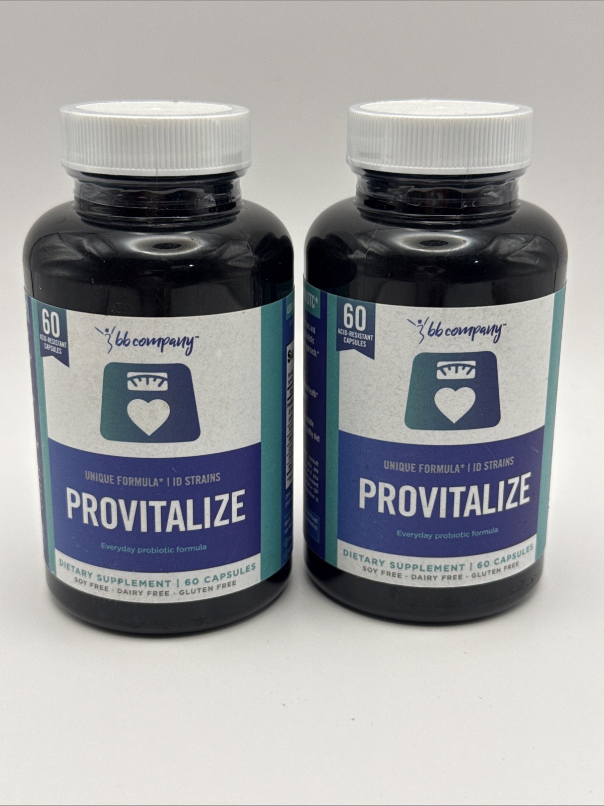 BB Company Provitalize Probiotic Capsules – 60 Count – Exp11/26