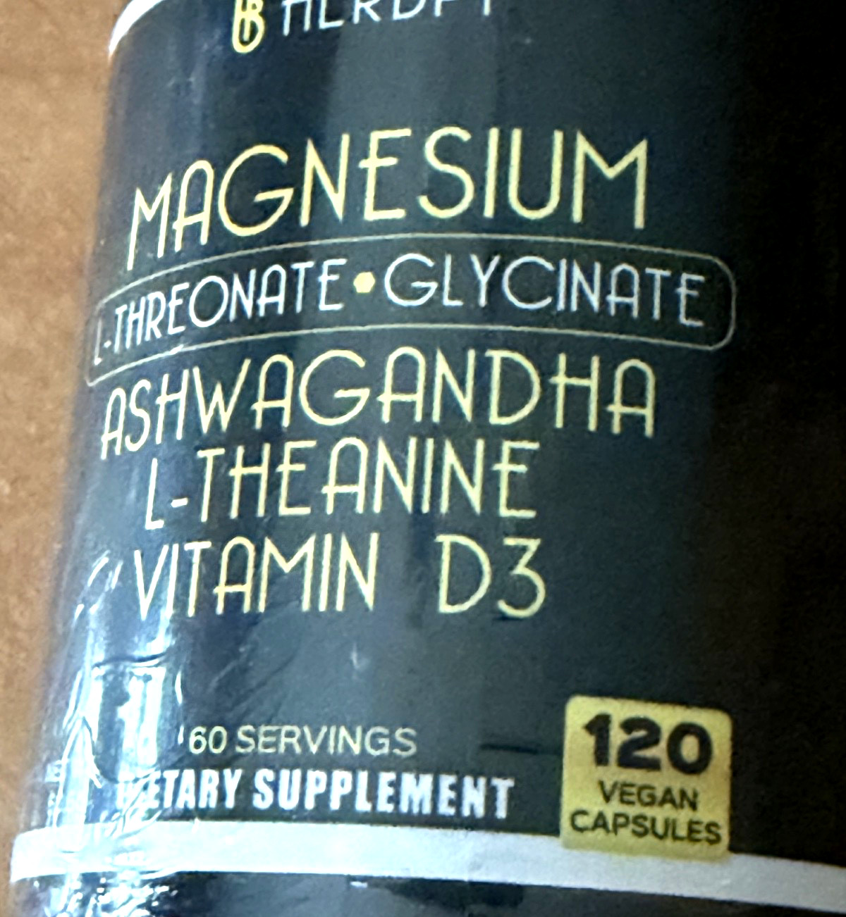2 -Herbpy Magnesium + Aswagandha – Stress & Sleep Support – 120 caps – Exp 11/26