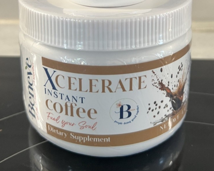 Beneve Xcelerate Nootropic Instant Original Coffee Tub