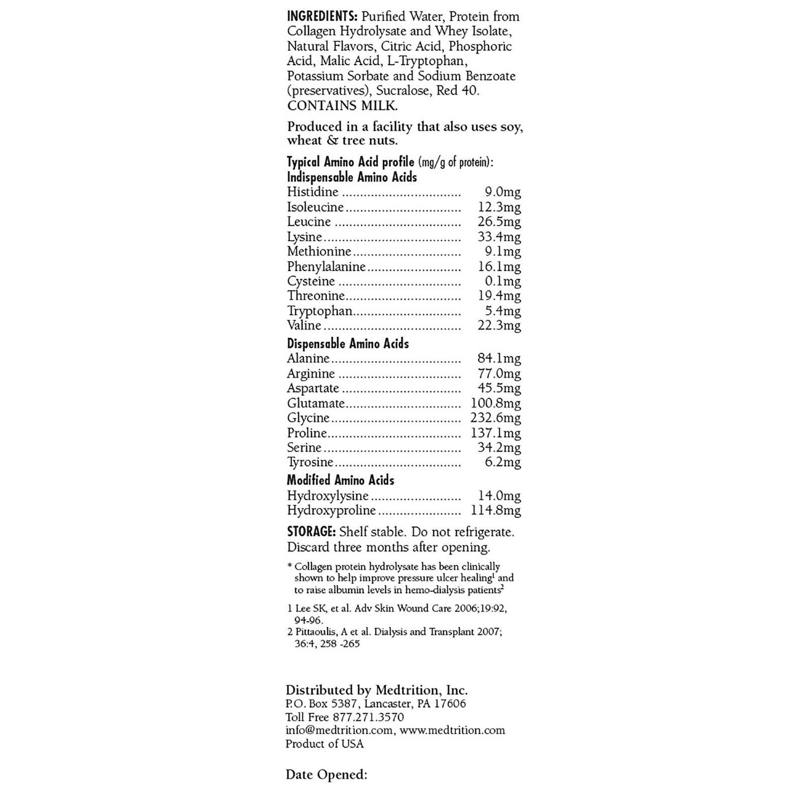 ProSource NoCarb Oral Supplement Berry Punch 30 oz Bottle 4 Ct